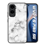 Satin White Marble Vivo T5 Pro 5G Glass Back Cover Online