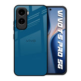 Cobalt Blue Vivo T5 Pro 5G Glass Back Cover Online