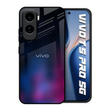 Pink Smudge Vivo T5 Pro 5G Glass Back Cover Online
