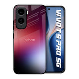 Gaussian Red Vivo T5 Pro 5G Glass Back Cover Online