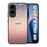 Golden Mauve Vivo T5 Pro 5G Glass Back Cover Online