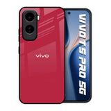 Solo Maroon Vivo T5 Pro 5G Glass Back Cover Online