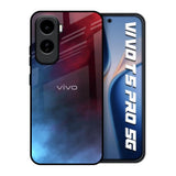 Smokey Watercolor Vivo T5 Pro 5G Glass Back Cover Online