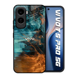 Golden Splash Vivo T5 Pro 5G Glass Back Cover Online
