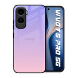 Lavender Gradient Vivo T5 Pro 5G Glass Back Cover Online