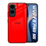 Blood Red Vivo T5 Pro 5G Glass Back Cover Online