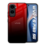 Maroon Faded Vivo T5 Pro 5G Glass Back Cover Online
