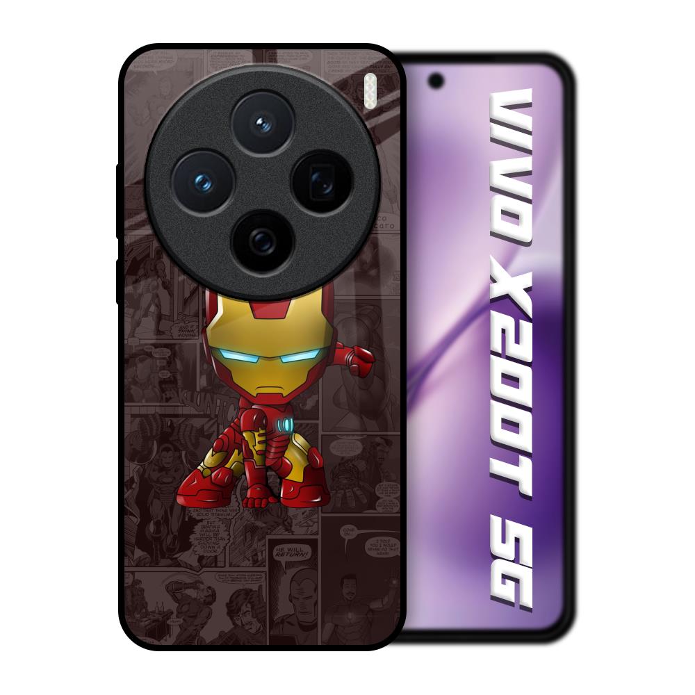Angry Baby Super Hero Vivo X200T 5G Glass Back Cover Online