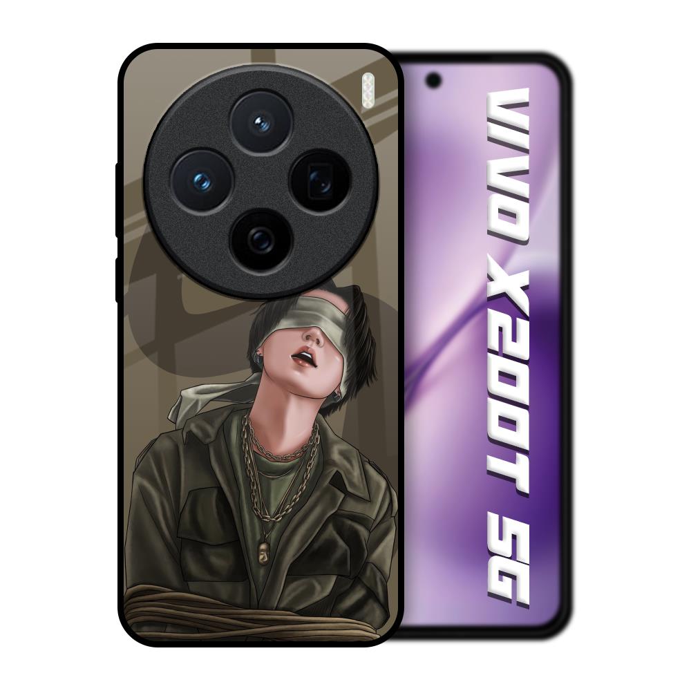 Blind Fold Vivo X200T 5G Glass Back Cover Online