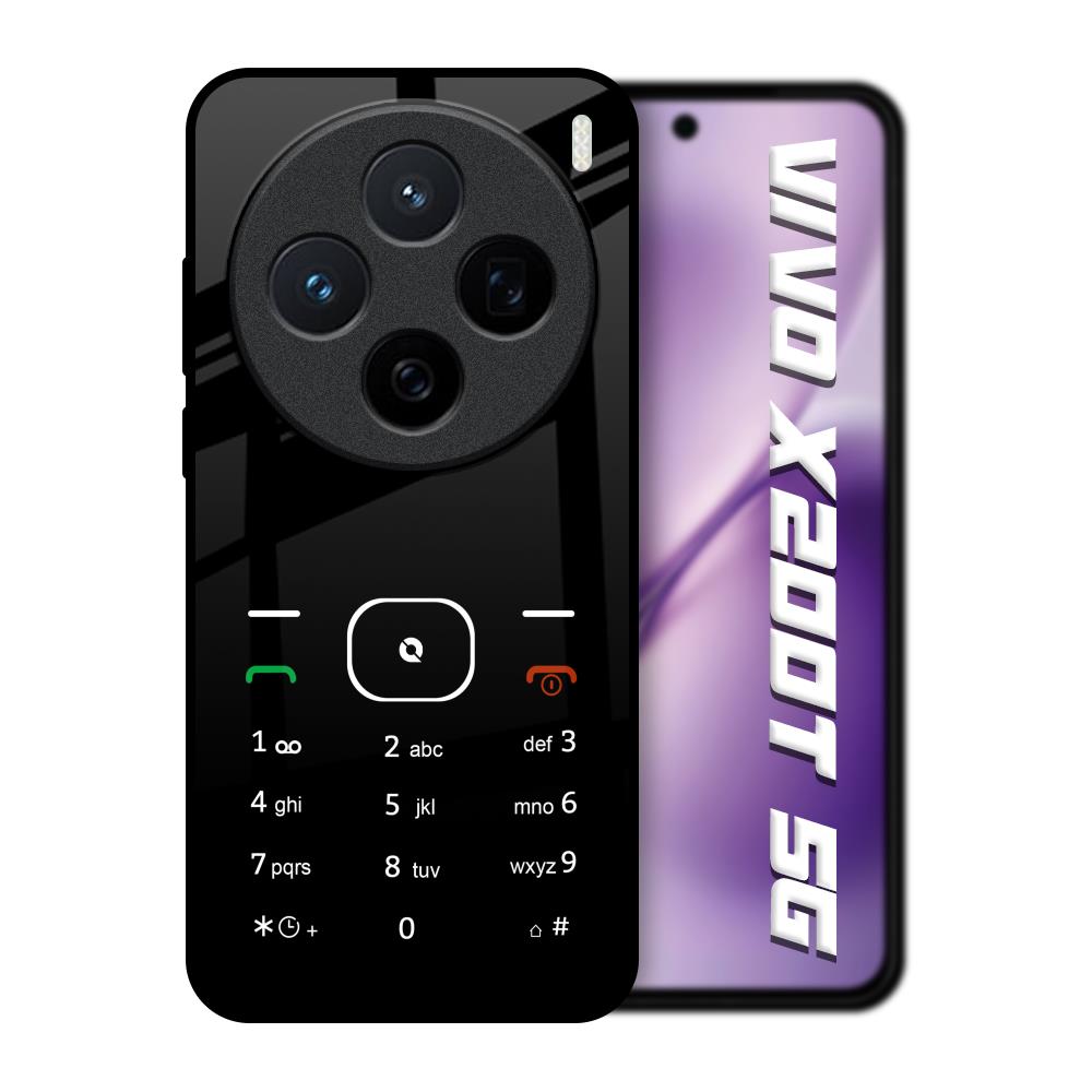Classic Keypad Pattern Vivo X200T 5G Glass Back Cover Online