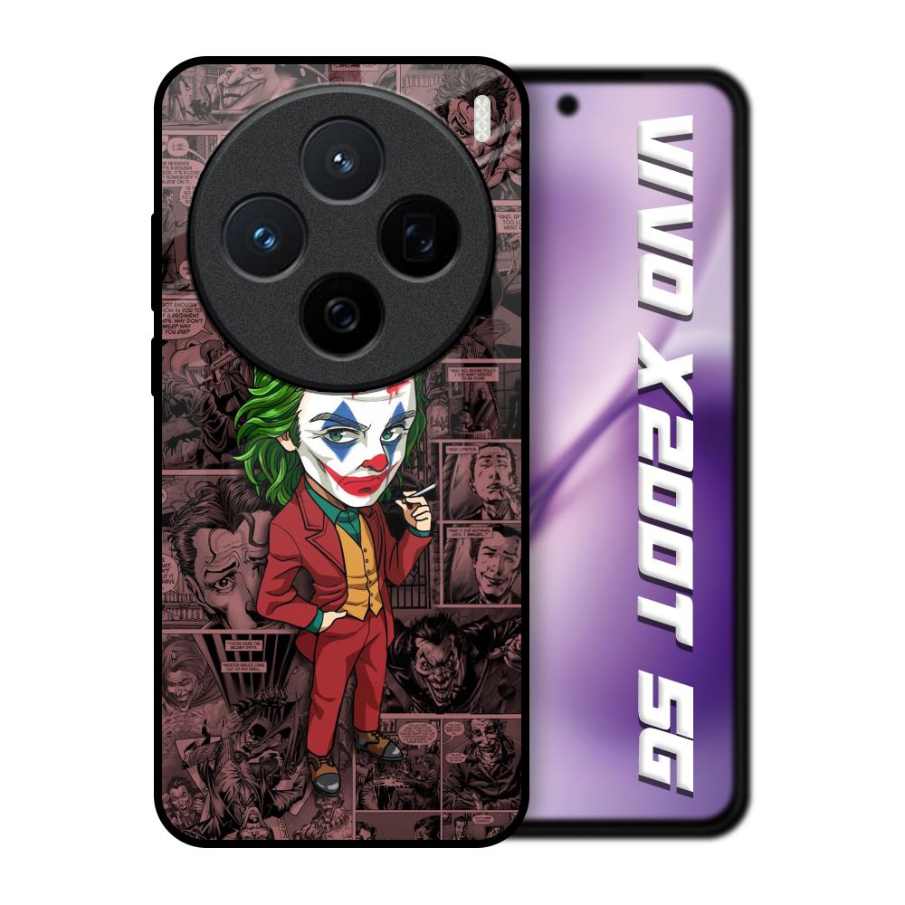 Joker Cartoon Vivo X200T 5G Glass Back Cover Online