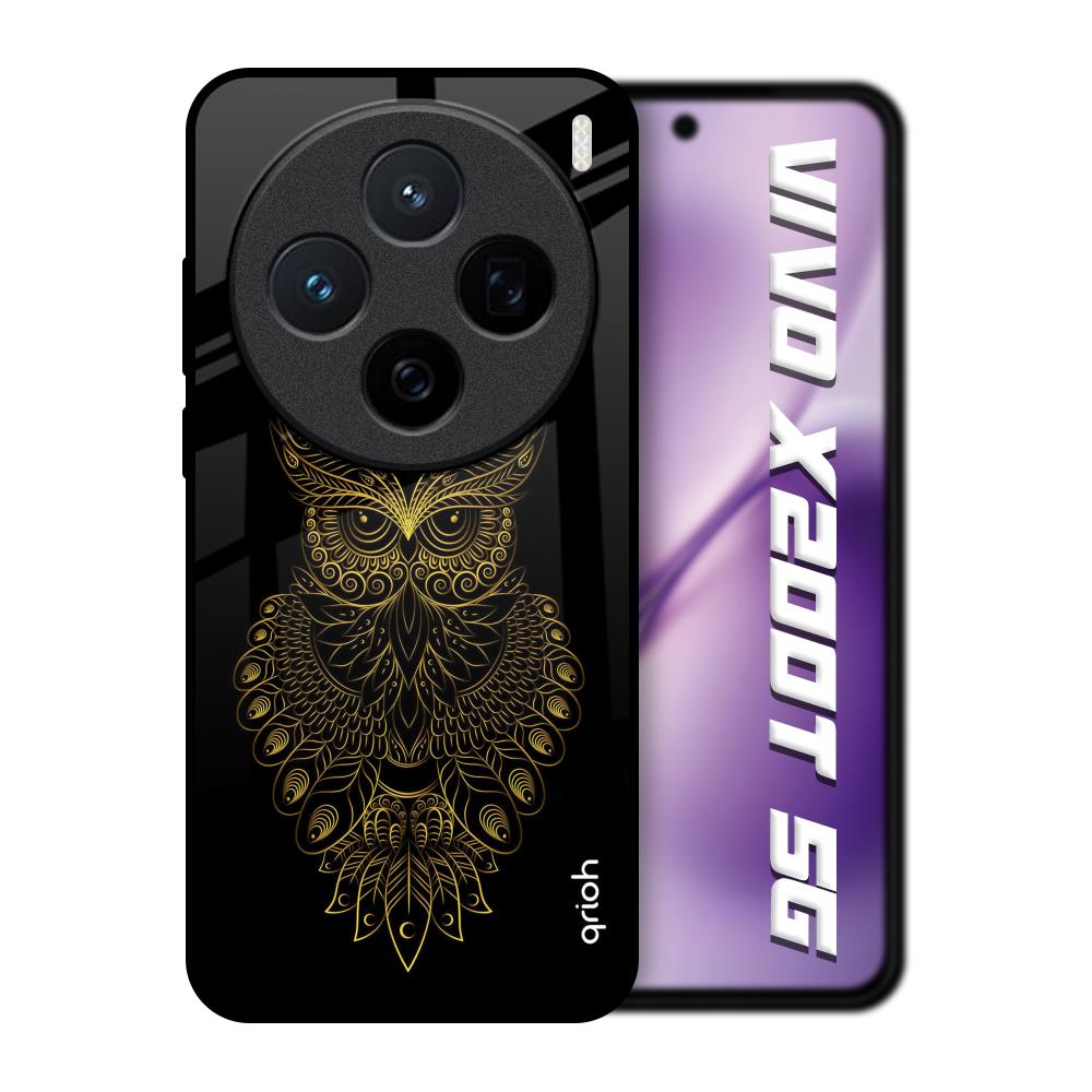 Golden Owl Vivo X200T 5G Glass Back Cover Online