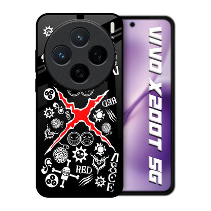Red Zone Vivo X200T 5G Glass Back Cover Online