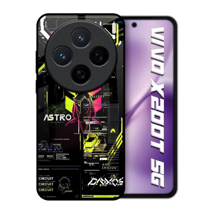 Astro Glitch Vivo X200T 5G Glass Back Cover Online