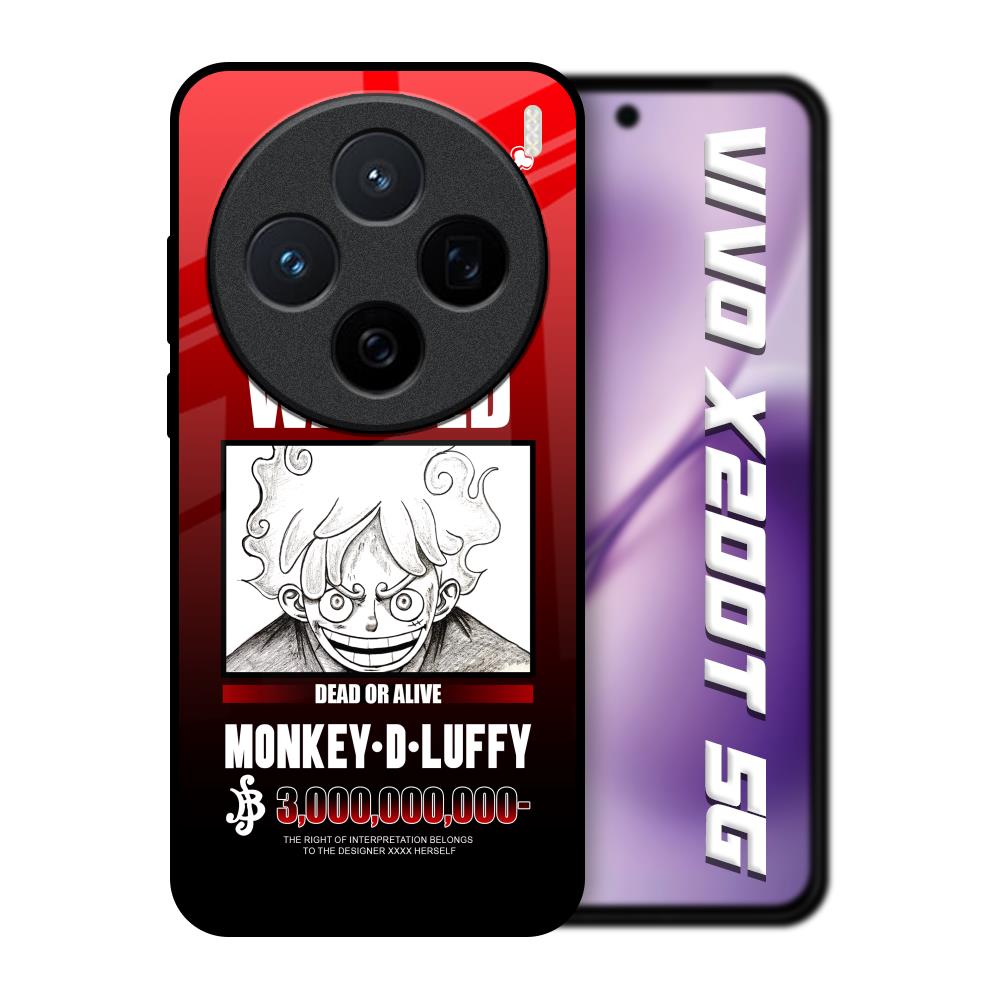 Luffy Wanted Vivo X200T 5G Glass Back Cover Online