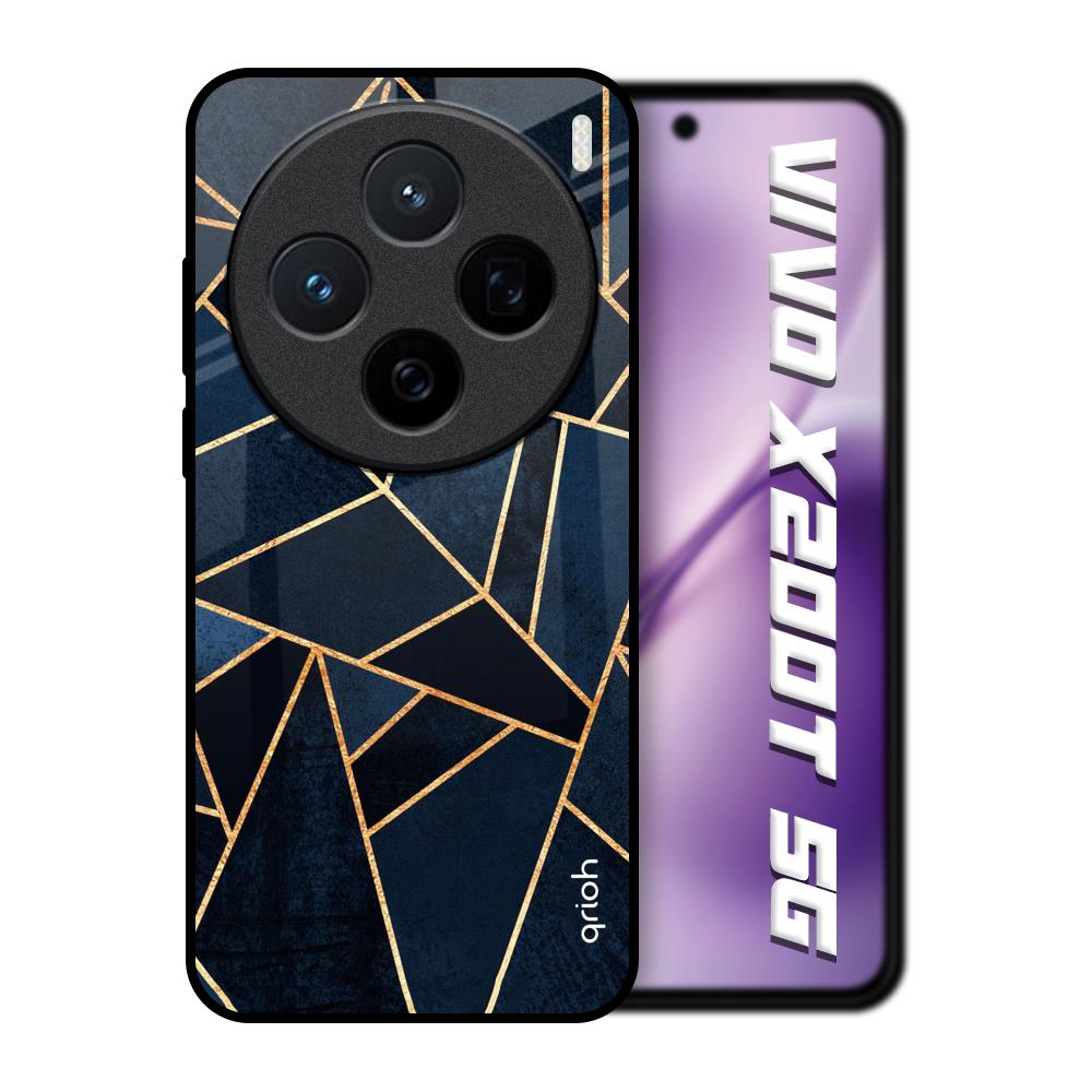 Abstract Tiles Vivo X200T 5G Glass Back Cover Online