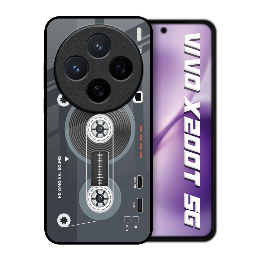 Retro Recorder Vivo X200T 5G Glass Back Cover Online