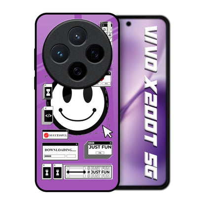 Code with Smile Vivo X200T 5G Glass Back Cover Online