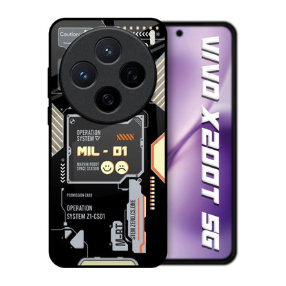 Exposed Parts Vivo X200T 5G Glass Back Cover Online