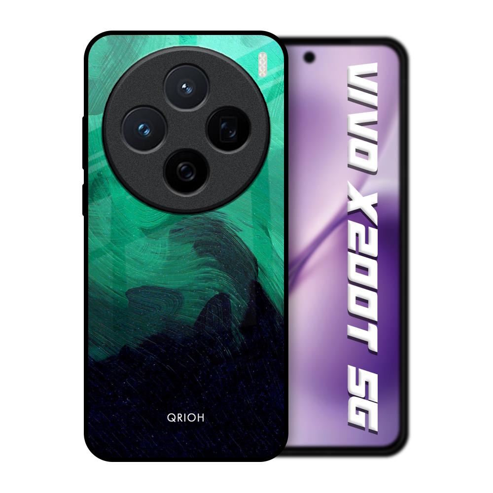 Scarlet Amber Vivo X200T 5G Glass Back Cover Online