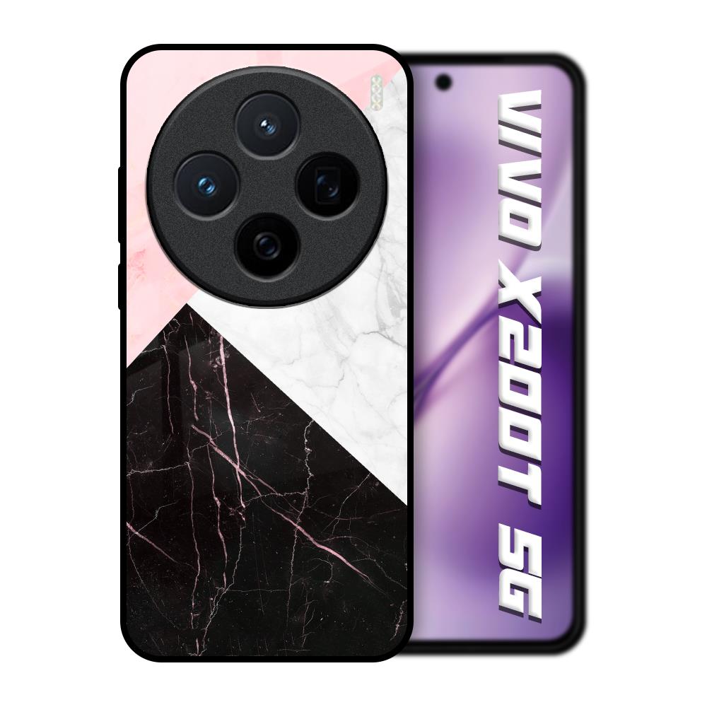 Marble Collage Art Vivo X200T 5G Glass Back Cover Online