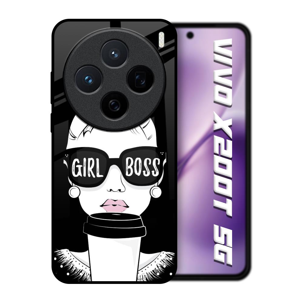 Girl Boss Vivo X200T 5G Glass Back Cover Online
