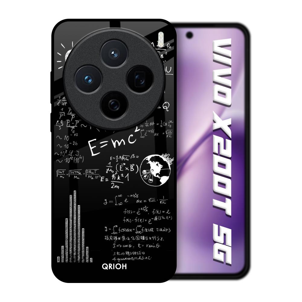 Funny Math Vivo X200T 5G Glass Back Cover Online
