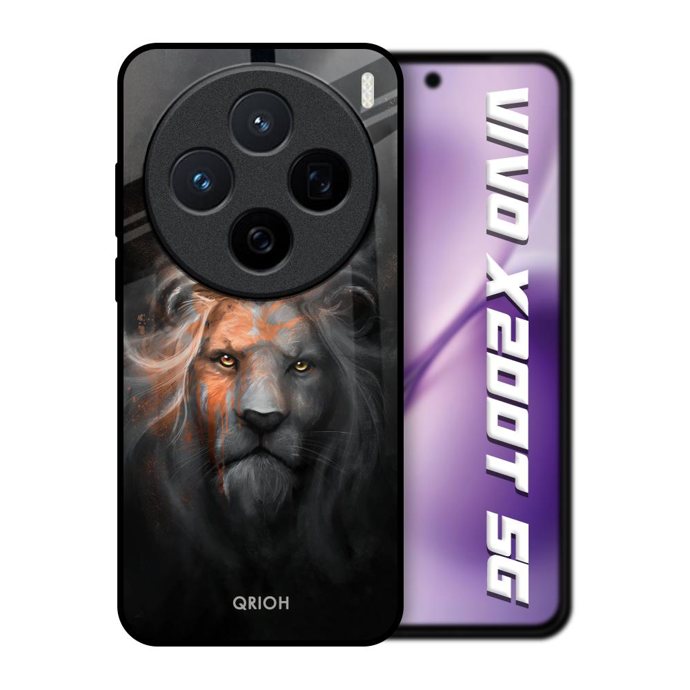 Devil Lion Vivo X200T 5G Glass Back Cover Online