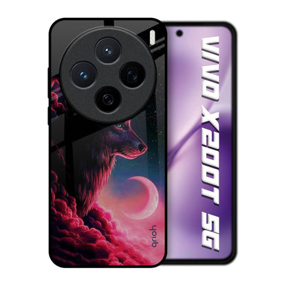 Moon Wolf Vivo X200T 5G Glass Back Cover Online