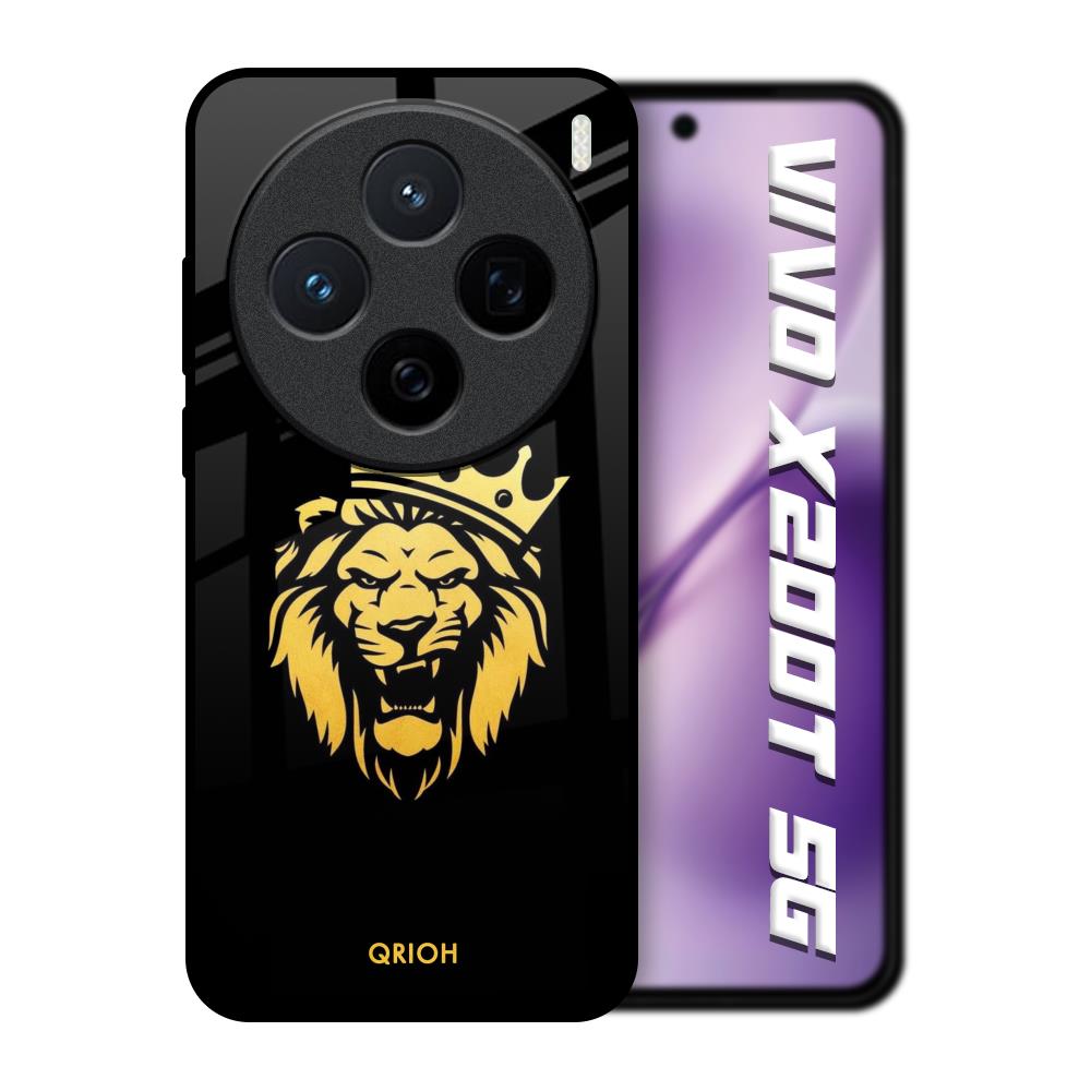 Lion The King Vivo X200T 5G Glass Back Cover Online