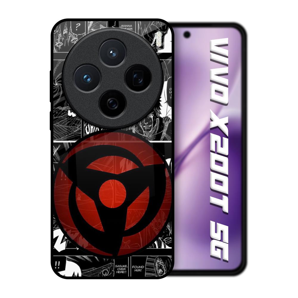 Sharingan Vivo X200T 5G Glass Back Cover Online