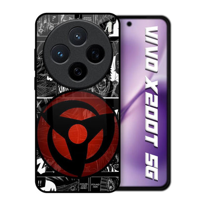 Sharingan Vivo X200T 5G Glass Back Cover Online