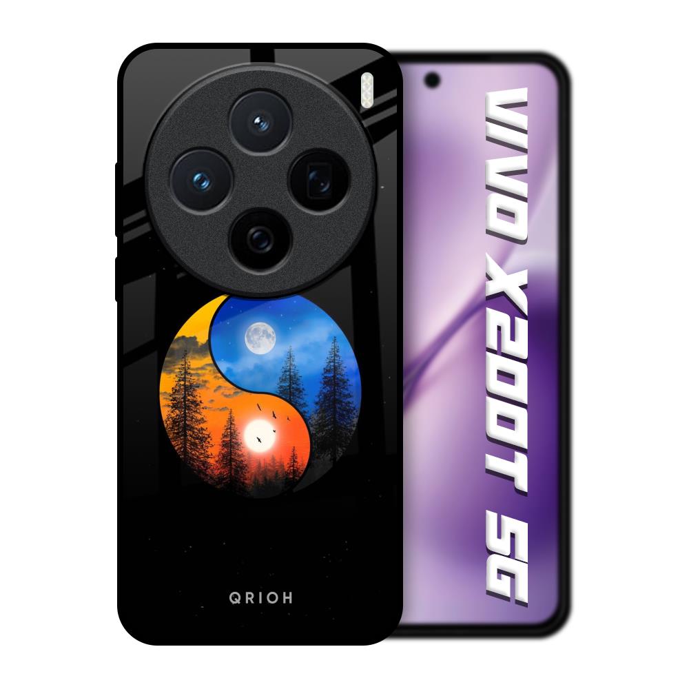 Yin Yang Balance Vivo X200T 5G Glass Back Cover Online