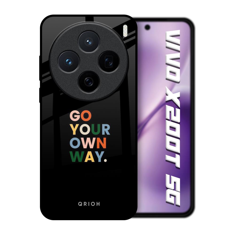 Go Your Own Way Vivo X200T 5G Glass Back Cover Online
