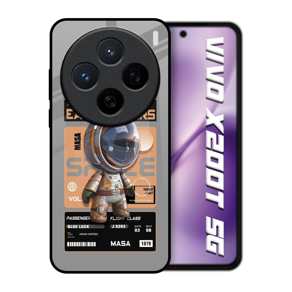 Space Ticket Vivo X200T 5G Glass Back Cover Online