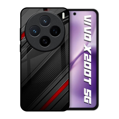 Modern Abstract Vivo X200T 5G Glass Back Cover Online