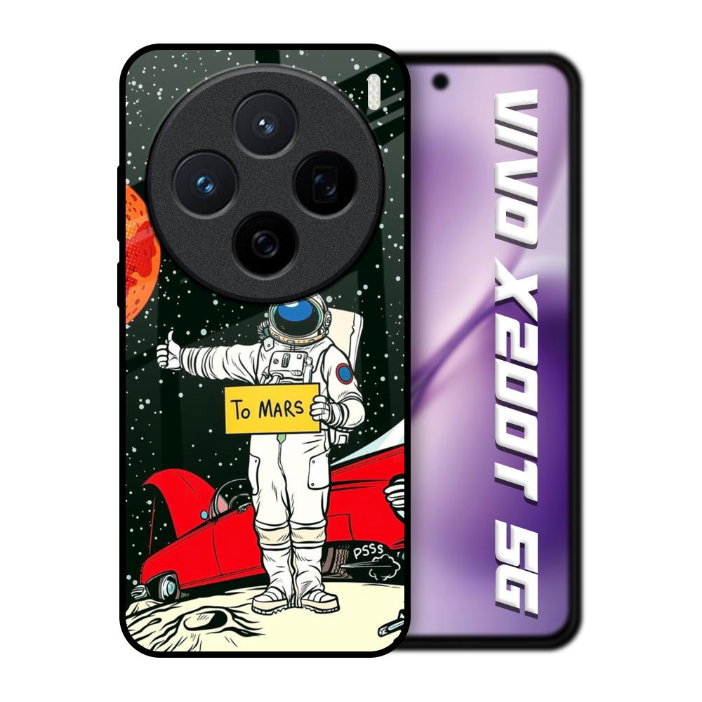 Astronaut on Mars Vivo X200T 5G Glass Back Cover Online