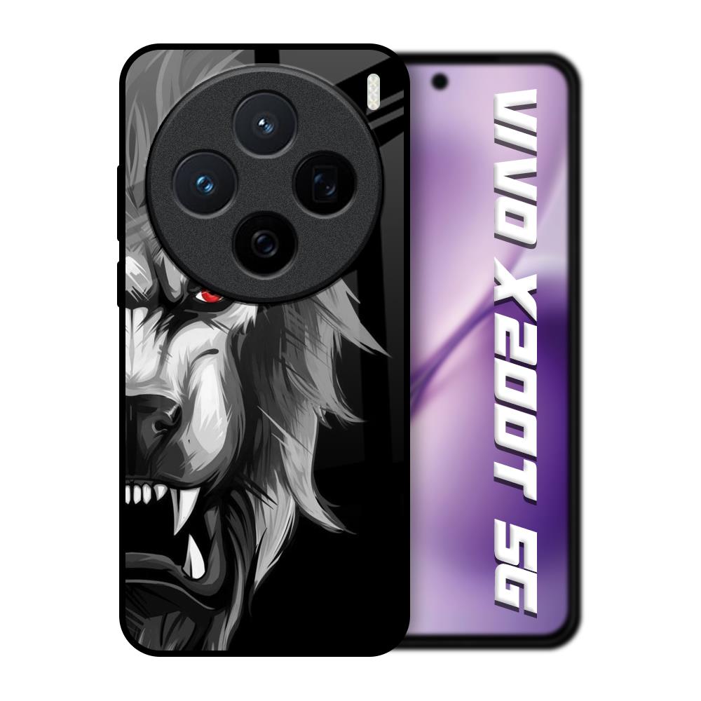Wild Lion Vivo X200T 5G Glass Back Cover Online
