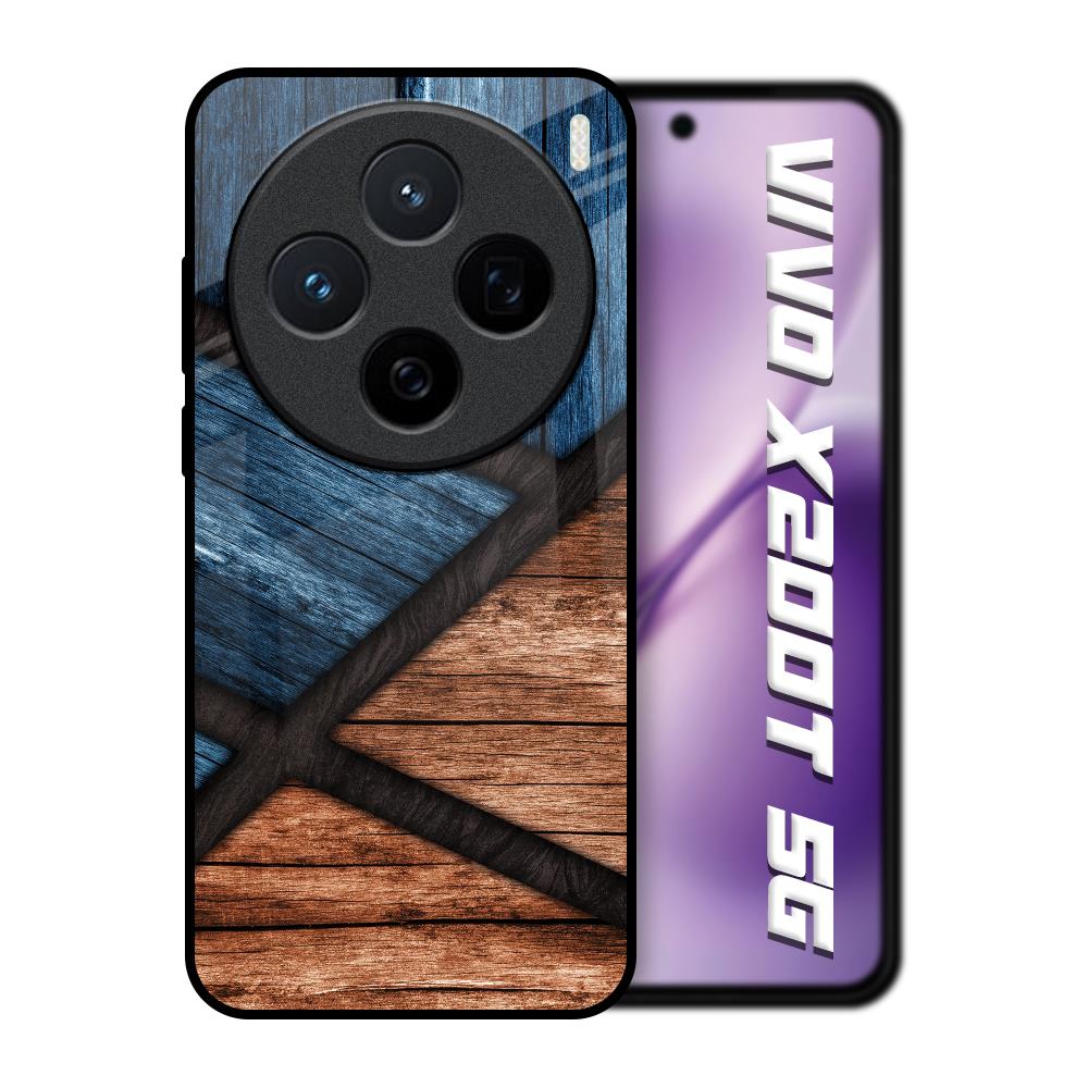 Wooden Tiles Vivo X200T 5G Glass Back Cover Online