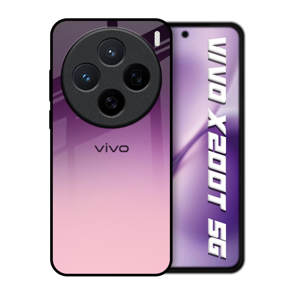 Purple Gradient Vivo X200T 5G Glass Back Cover Online