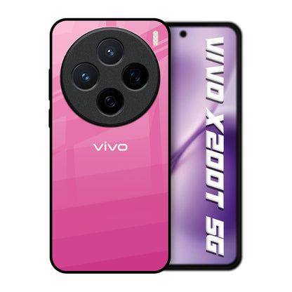 Pink Ribbon Caddy Vivo X200T 5G Glass Back Cover Online