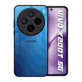 Blue Wave Abstract Vivo X200T 5G Glass Back Cover Online