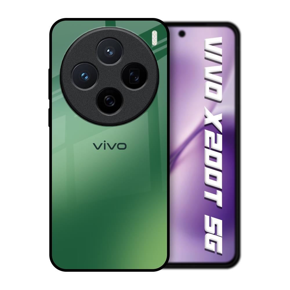 Green Grunge Texture Vivo X200T 5G Glass Back Cover Online
