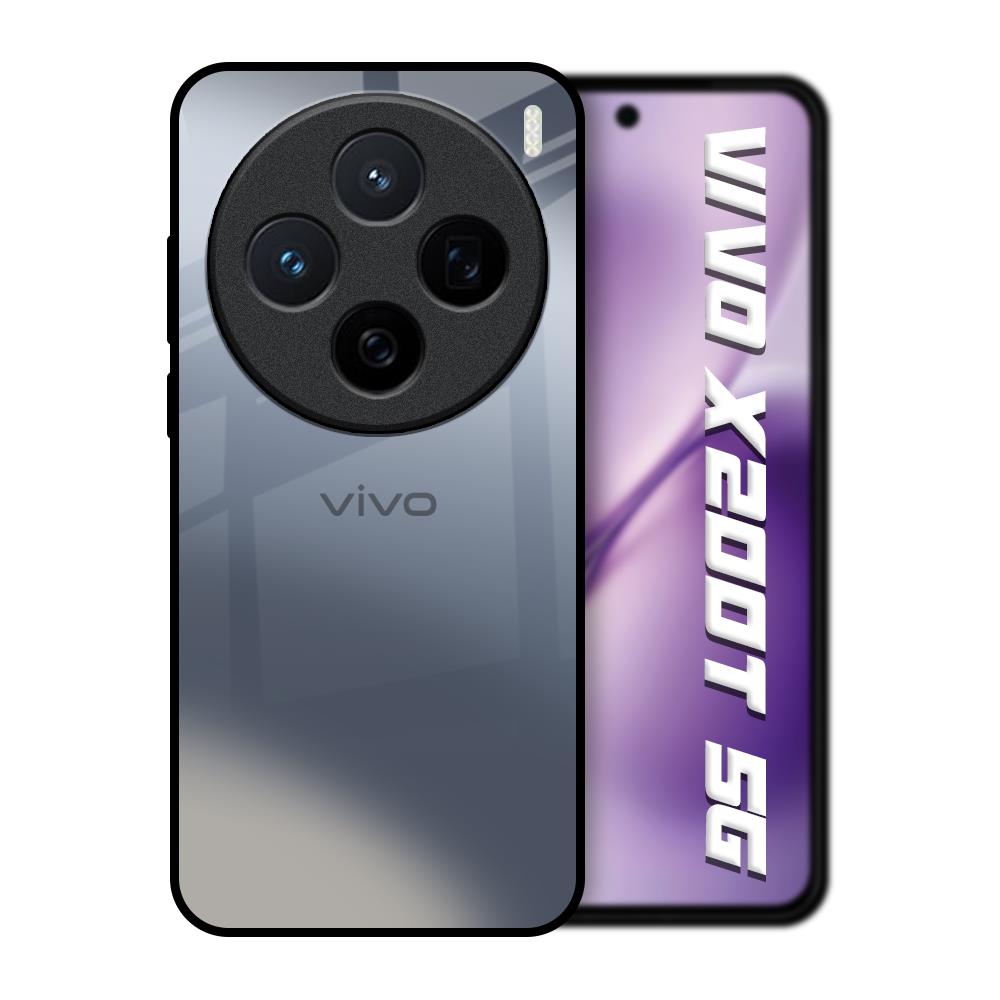 Space Grey Gradient Vivo X200T 5G Glass Back Cover Online