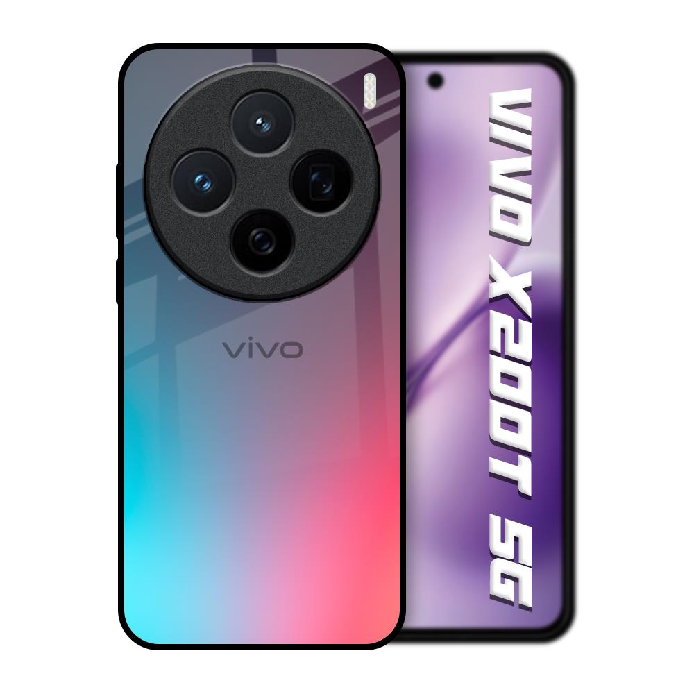 Rainbow Laser Vivo X200T 5G Glass Back Cover Online