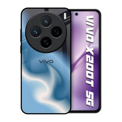 Blue Waves Vivo X200T 5G Glass Back Cover Online