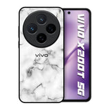 Satin White Marble Vivo X200T 5G Glass Back Cover Online