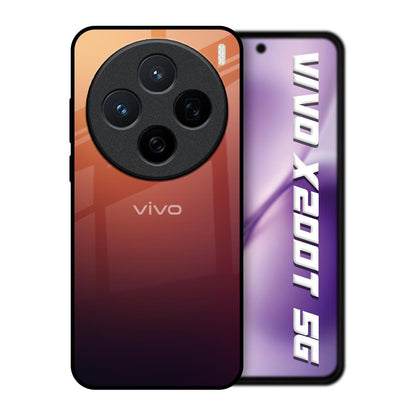 Sunset Background Vivo X200T 5G Glass Back Cover Online