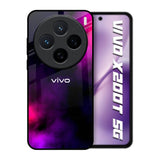 Pink Galaxy Vivo X200T 5G Glass Back Cover Online