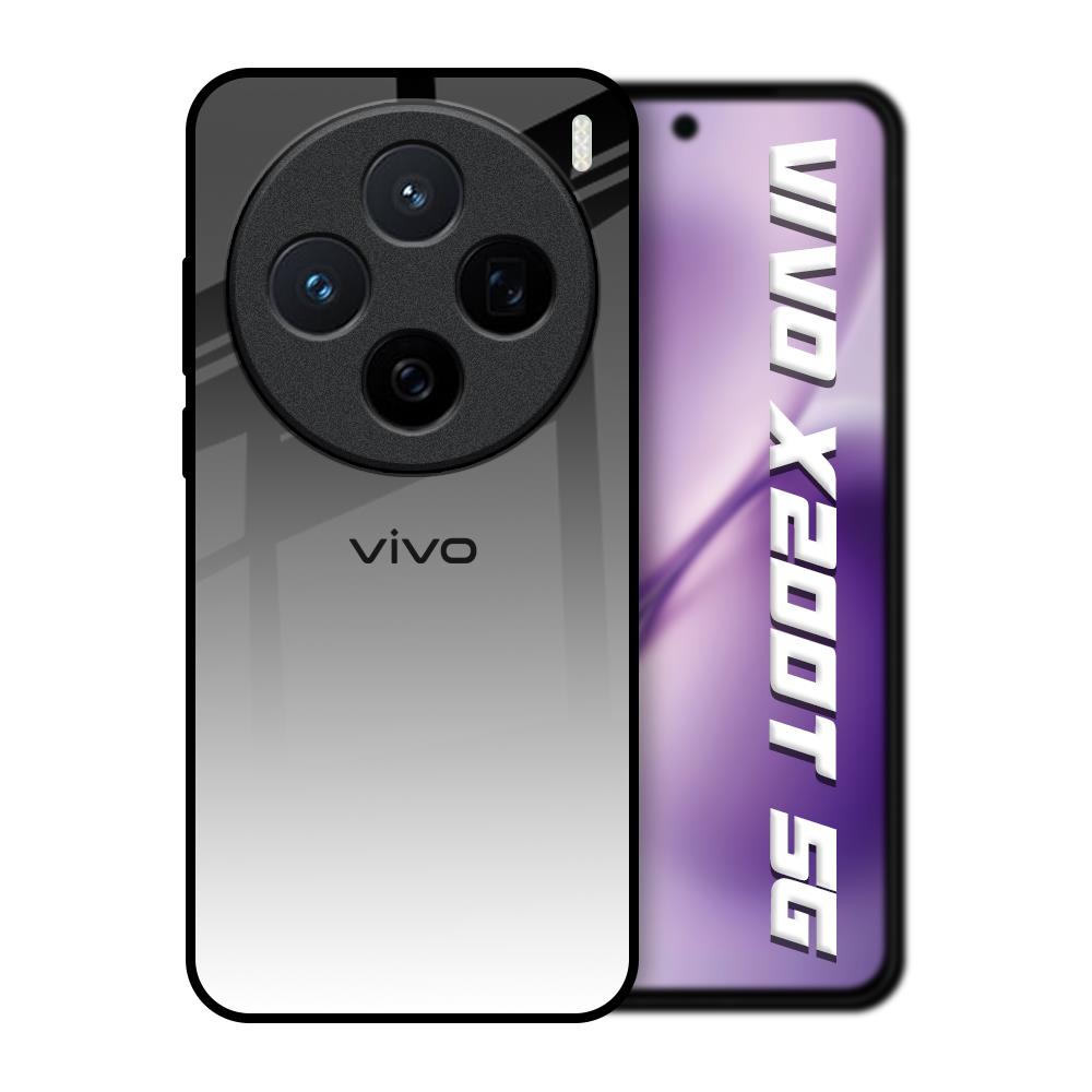 Zebra Gradient Vivo X200T 5G Glass Back Cover Online
